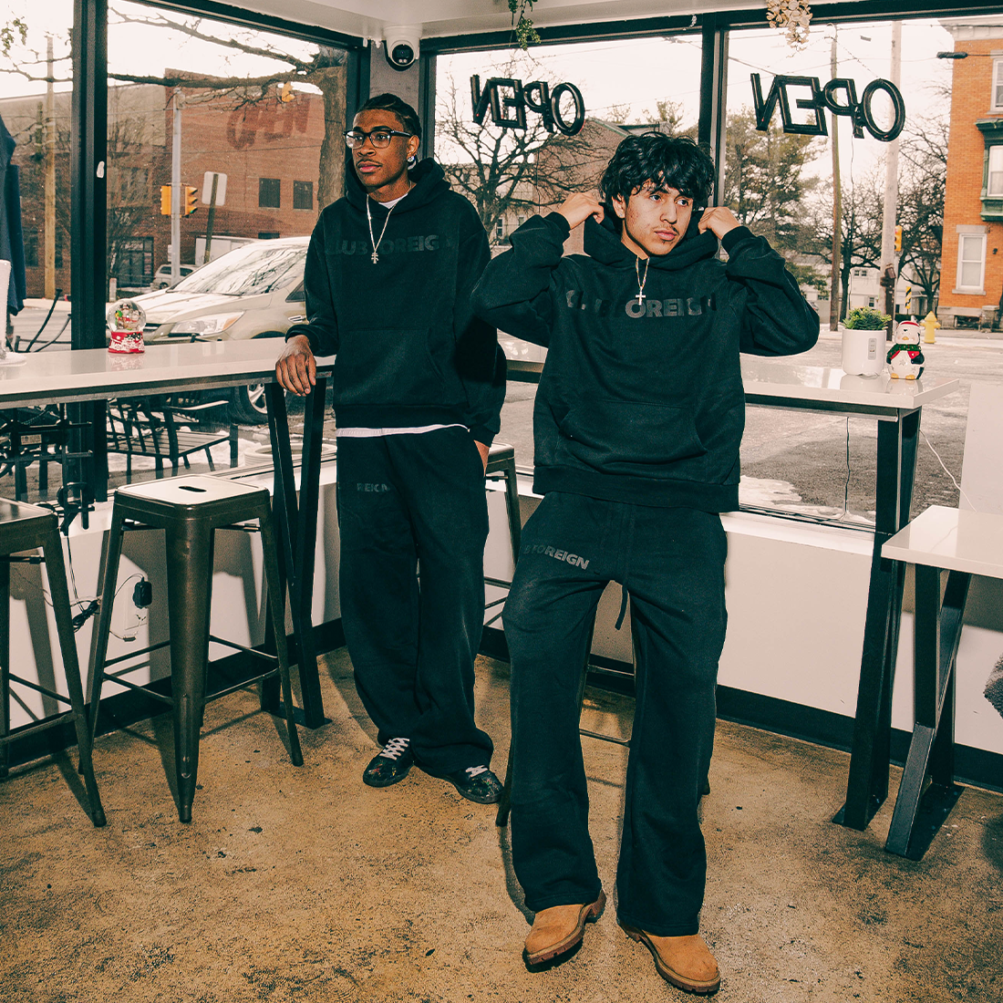 RESTOCKED bold classic hoodie